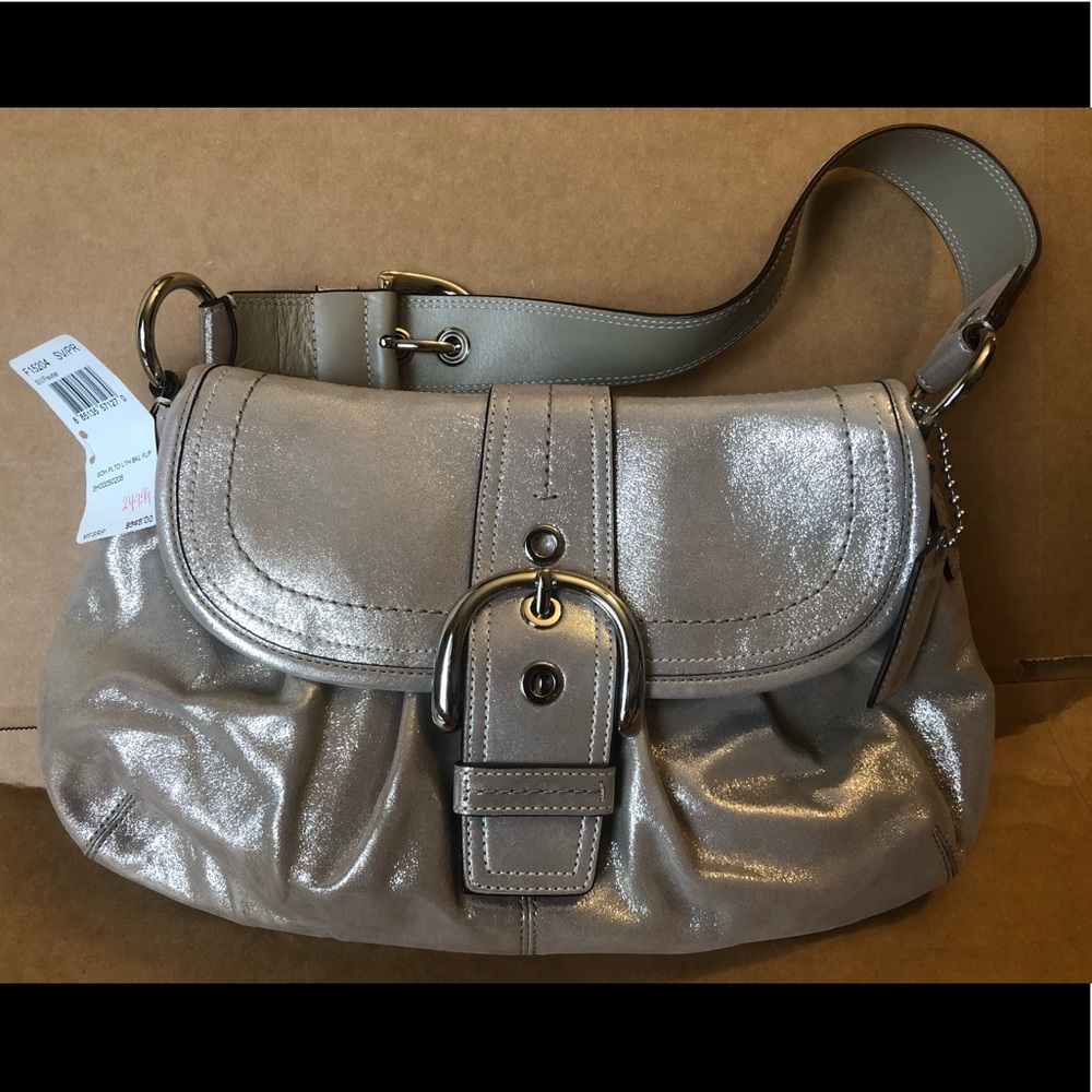 Coach Gold Soft Leather